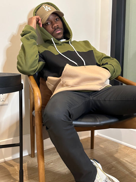 Contrast Hoodie